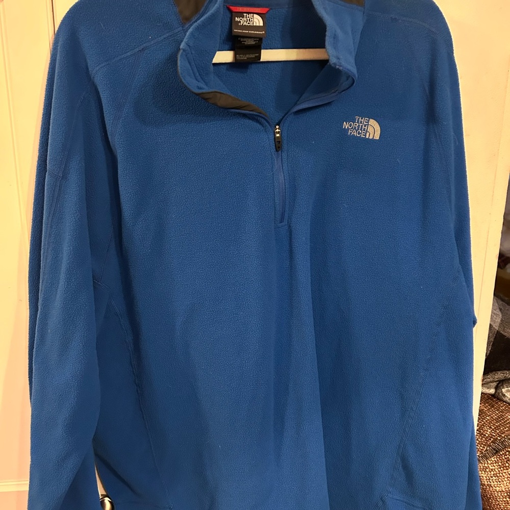 The North Face Men's Half-Zip Blue Jacket
